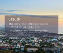 Thailand’s New High Speed Train is Coming to Hua Hin by 2032