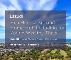 Hua Hin – a Second Home Hub Including for Young Wealthy Thais