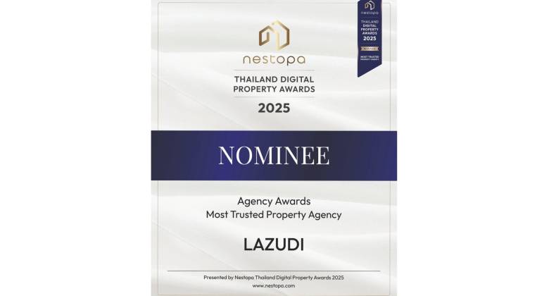 We have Been Nominated for the 2025 : Nestopa Thailand Digital Property Awards!