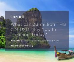 What Can THB 33 Million (1,000,000 USD) Buy You In Thailand?