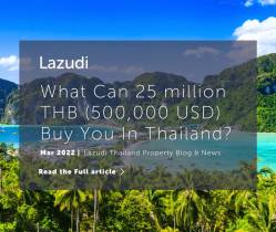 What can THB 25 Million (500,000 USD) buy you in Thailand?
