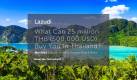 What can THB 25 Million (500,000 USD) buy you in Thailand?