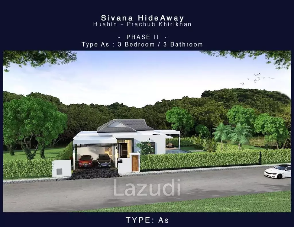 3 Bed 3 Bath Pool Villa for Sale Sivana Hideaway Phase 2