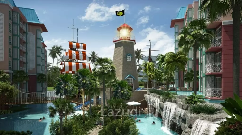 1 Bedroom 1 Bathroom 37 SQ.M. Grande Caribbean Condo
