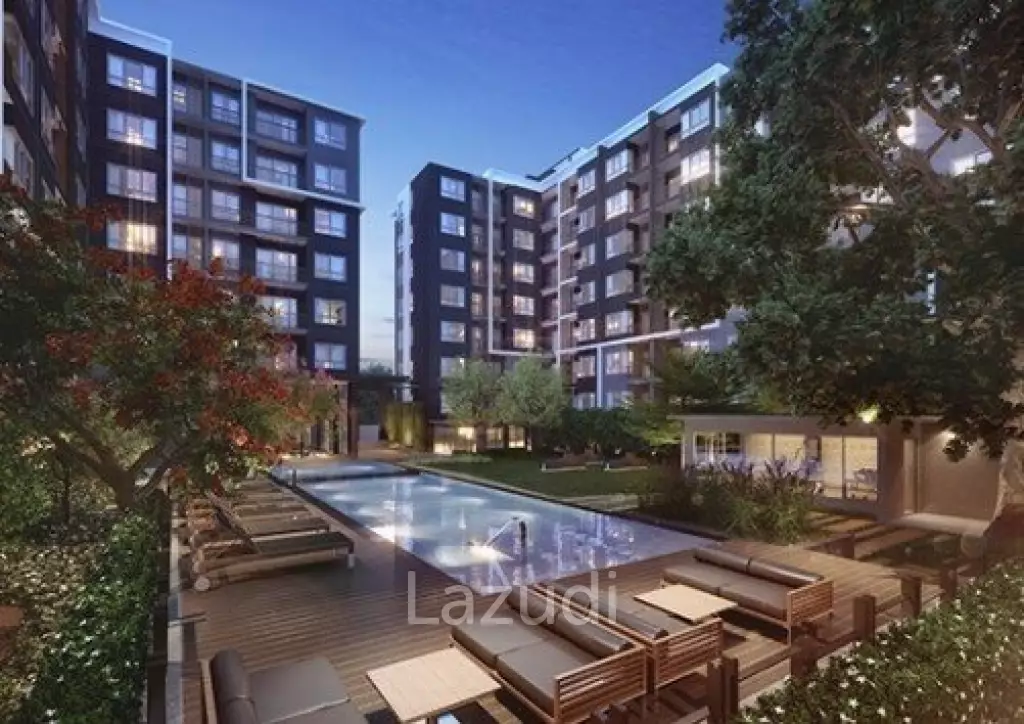 Condo for sale, HALLMARK, Chaengwattana, ready to be located near the Pink Line BTS