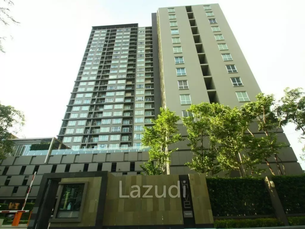 70 sqm high floor condo Hive Sathorn Khlong San Bangkok