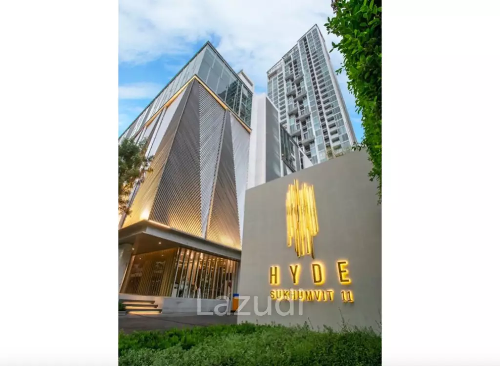 1 Bed 1 Bath 32.34 sq.m. Hyde Sukhumvit 11