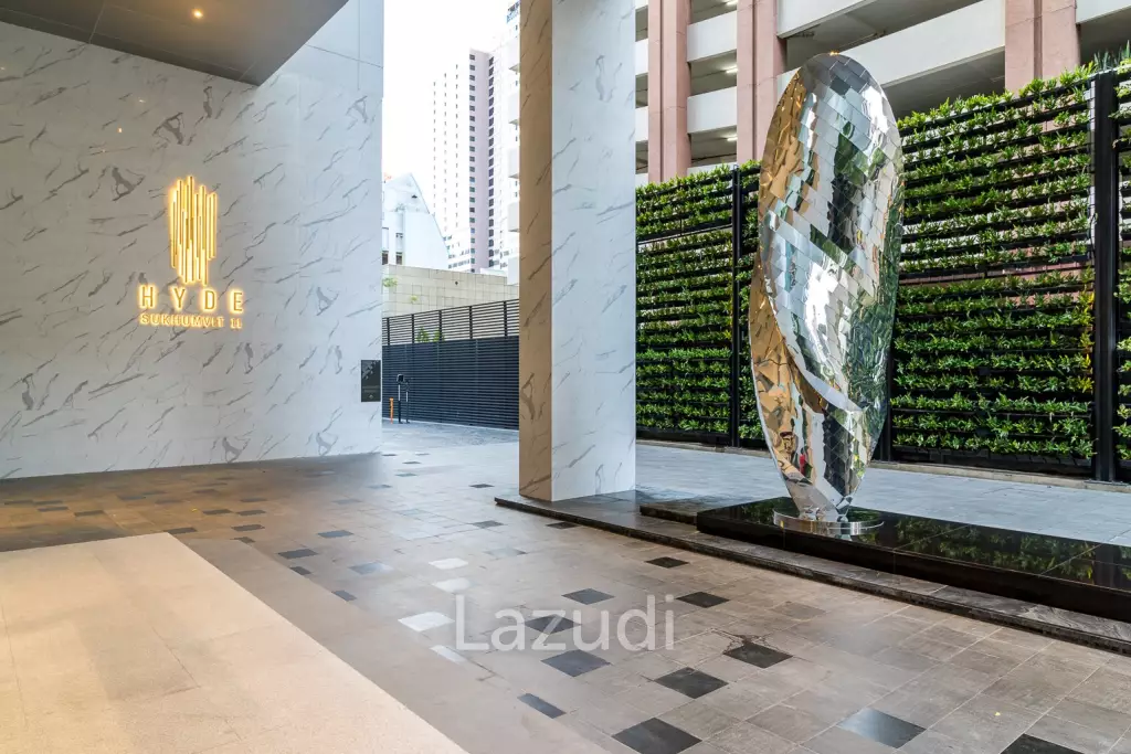 1 Bed 1 Bath 32.34 sq.m. Hyde Sukhumvit 11