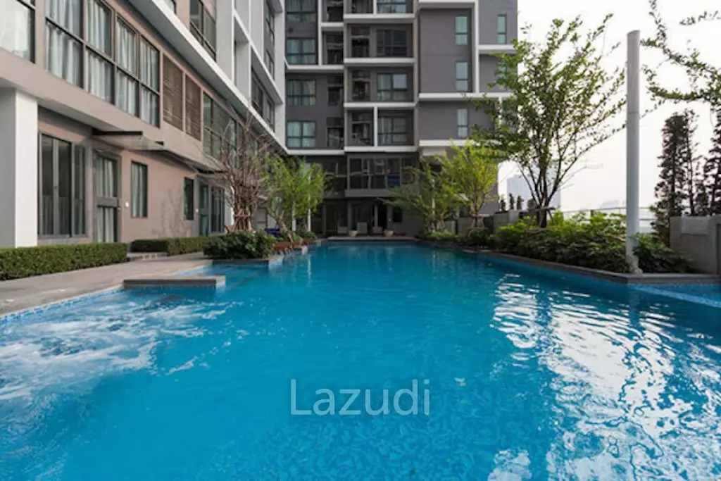 44 sqm modern condo at Ideo Mobi Rama 9 Huai Khwang Bangkok