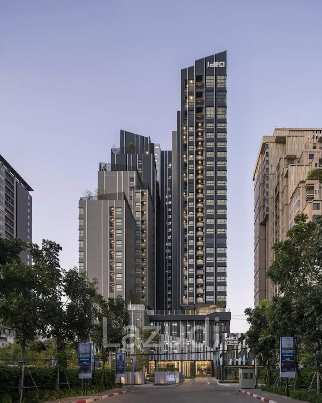 34 sqm condo on 22nd floor at Ideo Sathorn-Wongwian Yai, Khlong San Bangkok