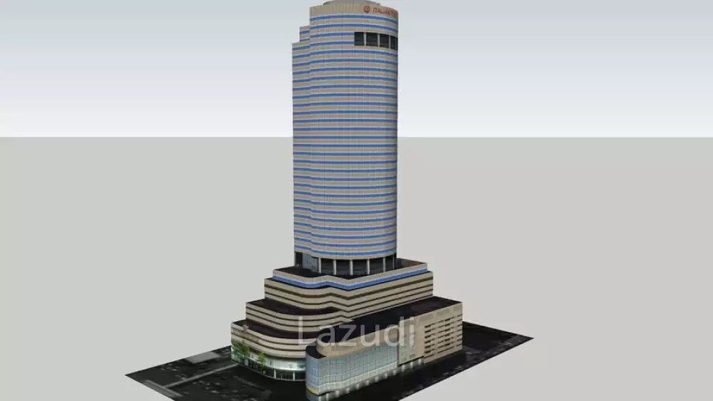 Office space 206 SQ.M for rent in Huaykwang