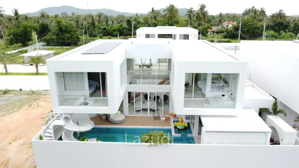 350 sqm modern pool villa in Pak Nam Pran Leleaf Sea Beach project