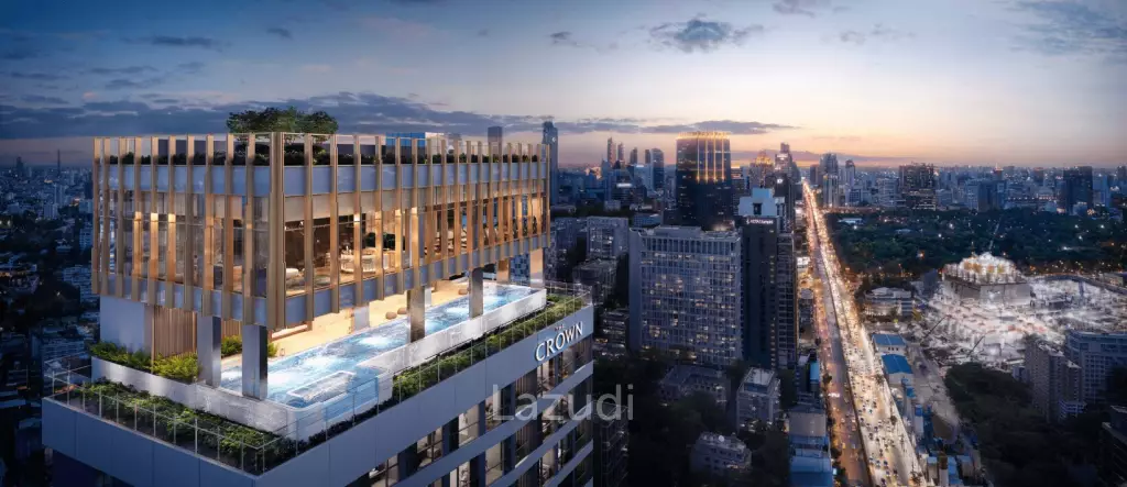 2 Bed 2 Bath 64.19 SQ.M. The Crown Residences