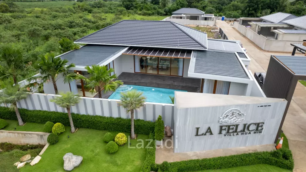 LA FELICE :  Modern 4 Bed Pool Villa for Sale