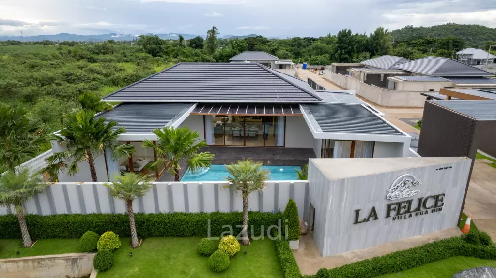 LA FELICE :  Modern 4 Bed Pool Villa for Sale
