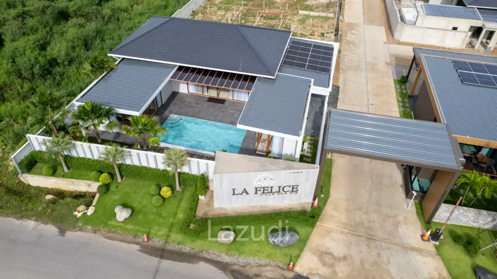 LA FELICE :  Modern 4 Bed Pool Villa for Sale