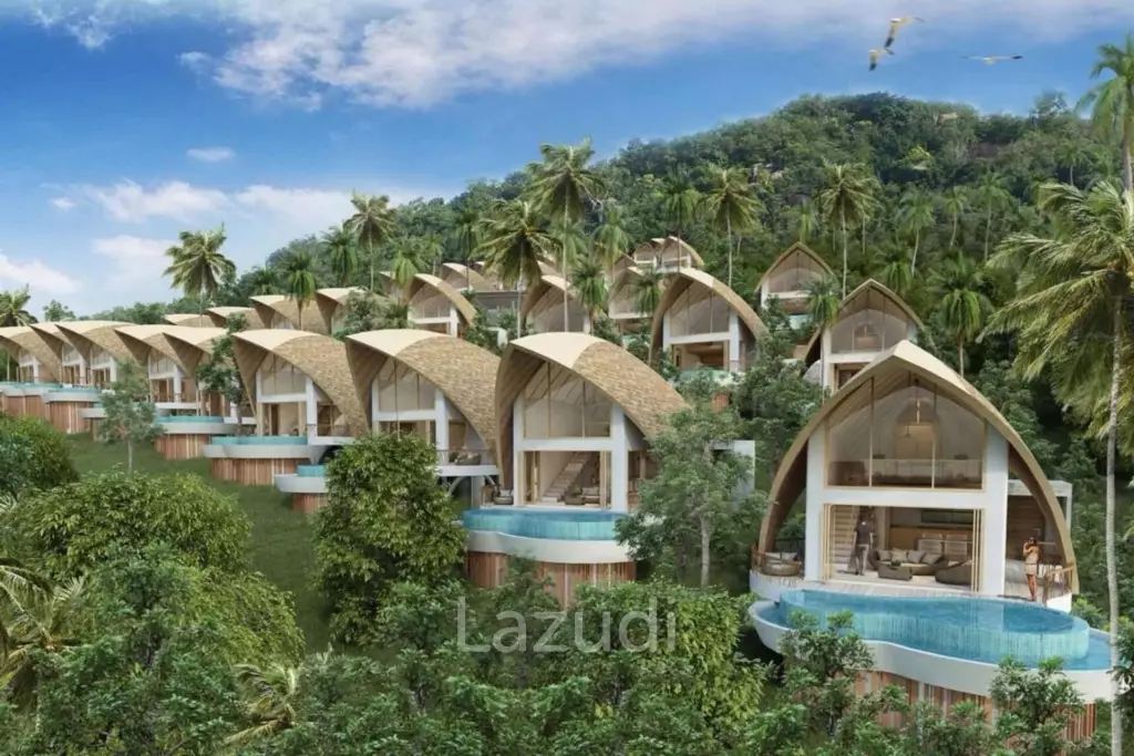 Samui Green Cottages – 2-Bedroom Sea View Villa with Private Pool