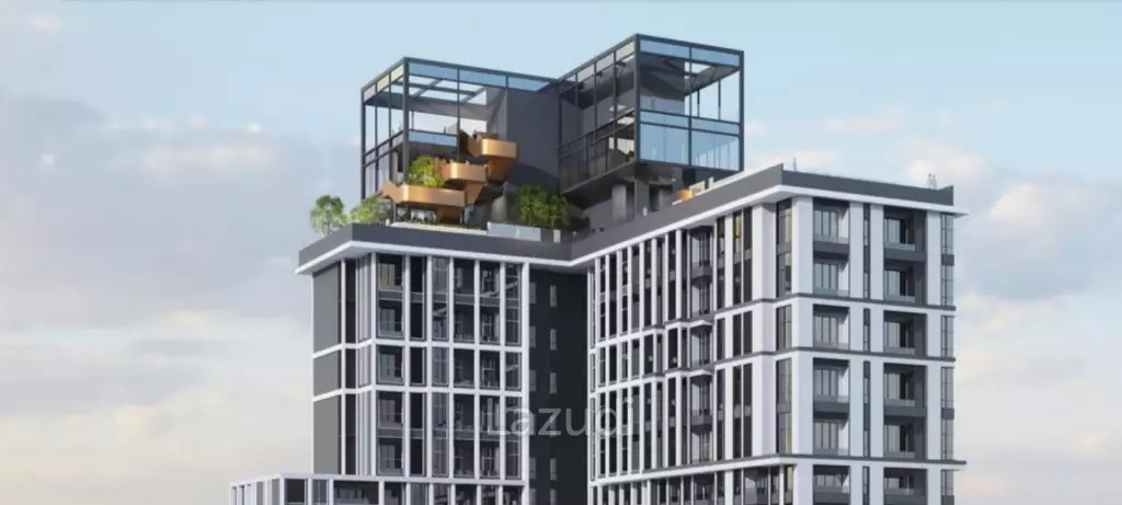 2 Bed 1 Bath Duplex 43.5 SQ.M Rhythm Charoennakhon Iconic
