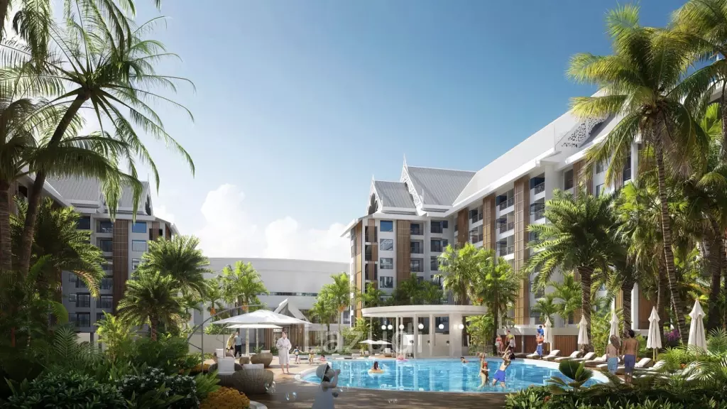 Studio 1 Bath 34.68 SQ.M Wyndham Jomtien Pattaya