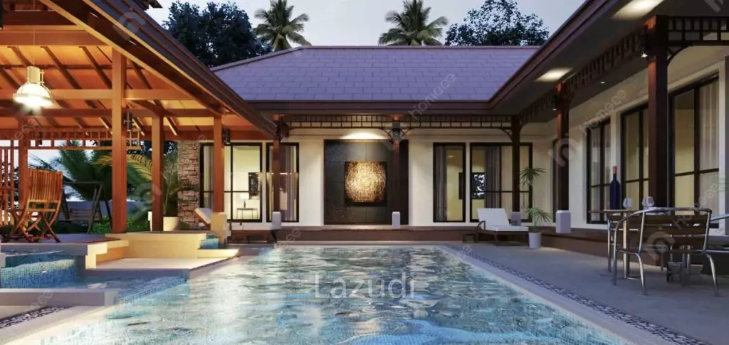 Modern 5-Bedroom Tropical Pool Villa for Sale in Cherng Talay