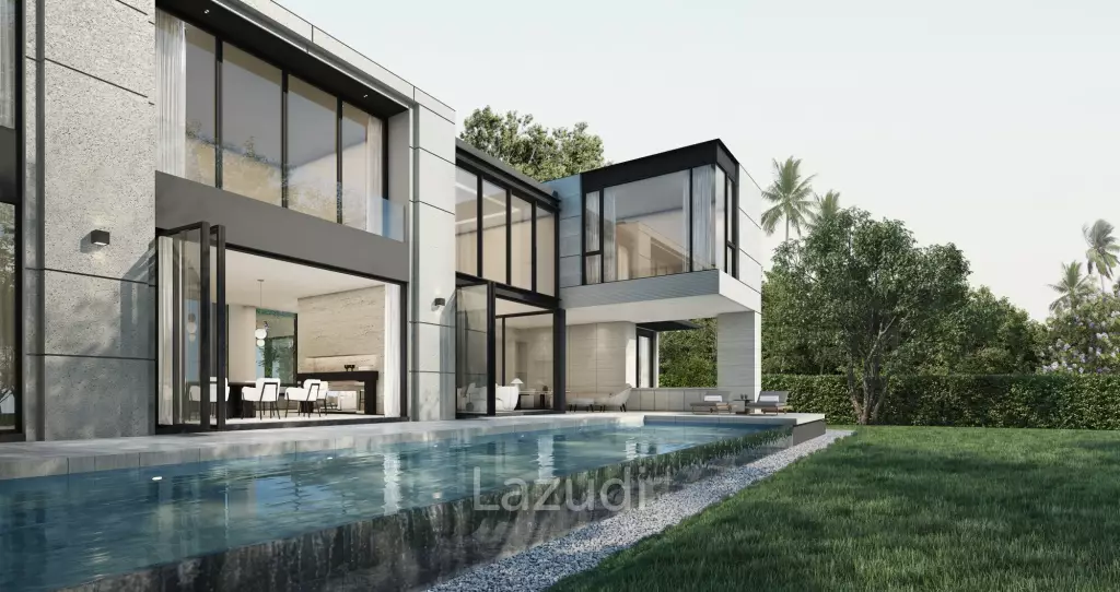 Modern Luxury 4-Bedroom Pool Villa for Rent in Chalong