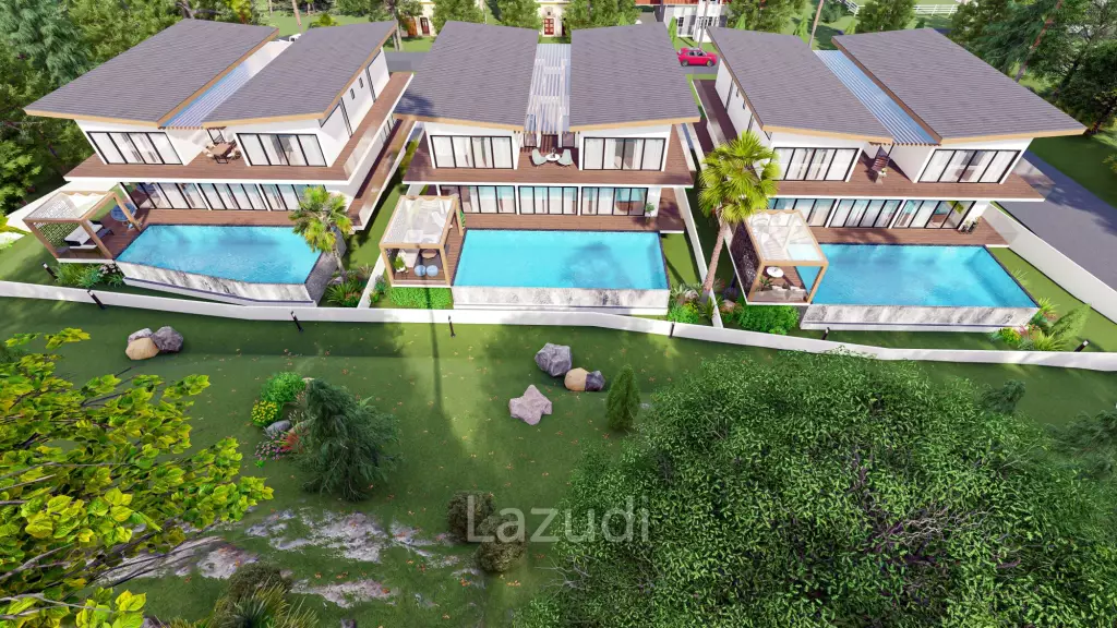 Brand New 8-Bed Sea View Villa in Bang Rak on 1,330SQM Plot