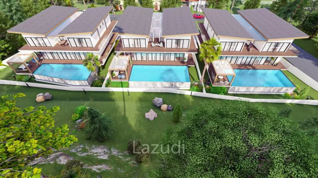 Brand New 8-Bed Sea View Villa in Bang Rak on 1,330SQM Plot