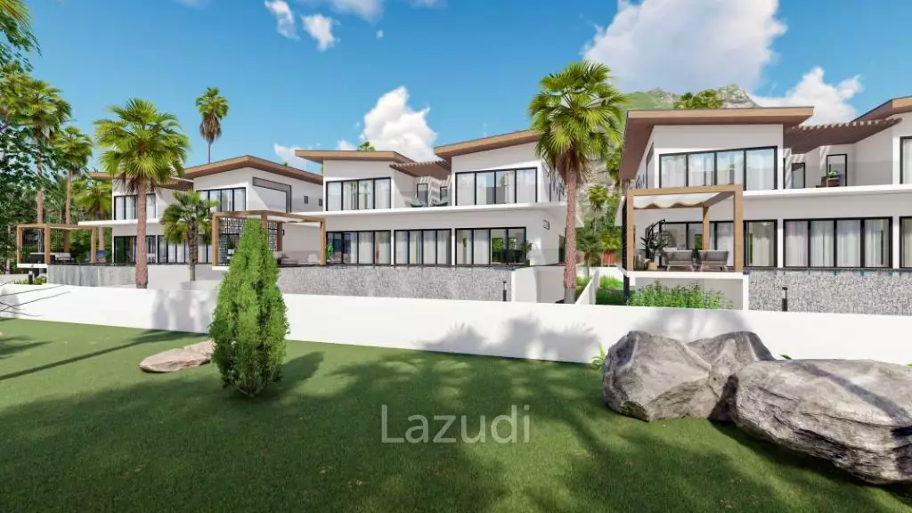 Brand New 8-Bed Sea View Villa in Bang Rak on 1,330SQM Plot