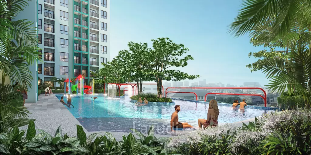 56 Sqm 2 Bed  Supalai PARC Ekkamai-Pattanakarn