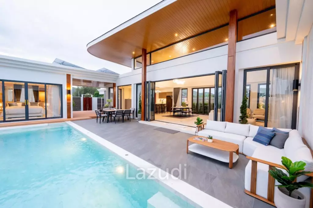 3 Beds 3 Baths 407.29 SQ.M. Thipurai Luxury Pool Villas