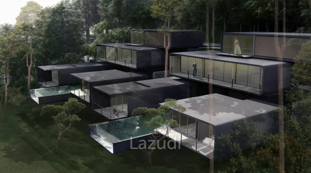 5-Bedroom Ultra-Modern Pool Villa with Stunning Chalong Bay Views for Rent