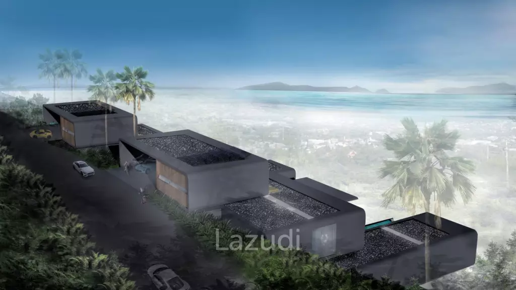 5-Bedroom Ultra-Modern Pool Villa with Stunning Chalong Bay Views for Rent