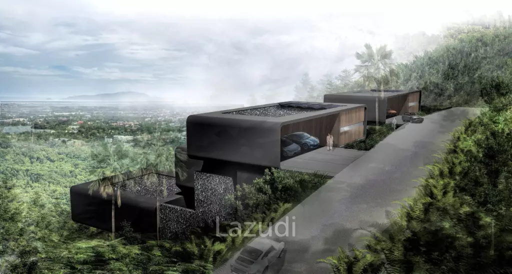 5-Bedroom Ultra-Modern Pool Villa with Stunning Chalong Bay Views for Rent