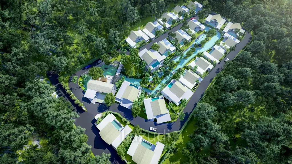 2 Bed 3 Bath 264.14 SQ.M Blue Peak Pool Villa@Tha Mapro