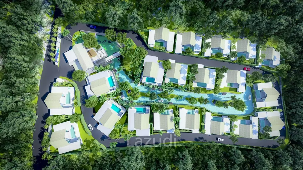 2 Bed 3 Bath 264.14 SQ.M Blue Peak Pool Villa@Tha Mapro