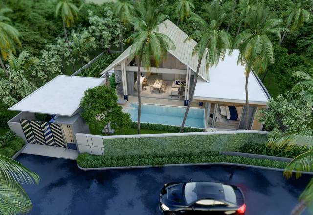 Blue Peak Pool Villa@Pa klok