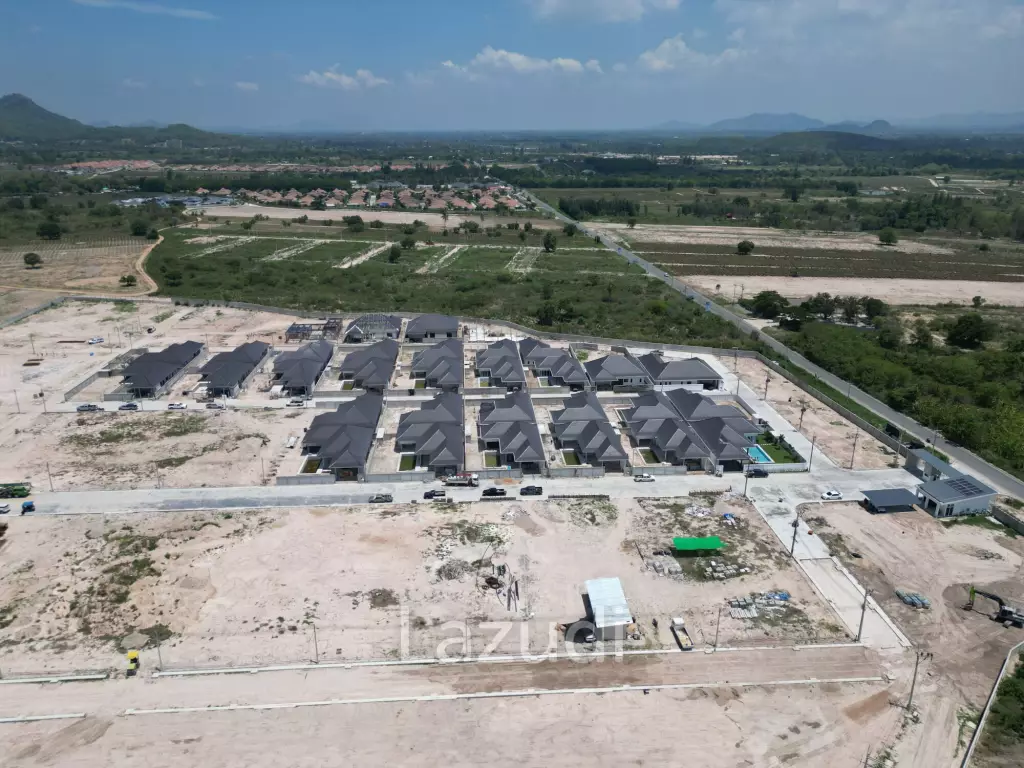 บ้านเดี่ยวสระว่ายน้ำส่วนตัว 194 ตร.ม. ทำเลทับใต้ หัวหิน บนที่ดิน 520 ตร.ม.