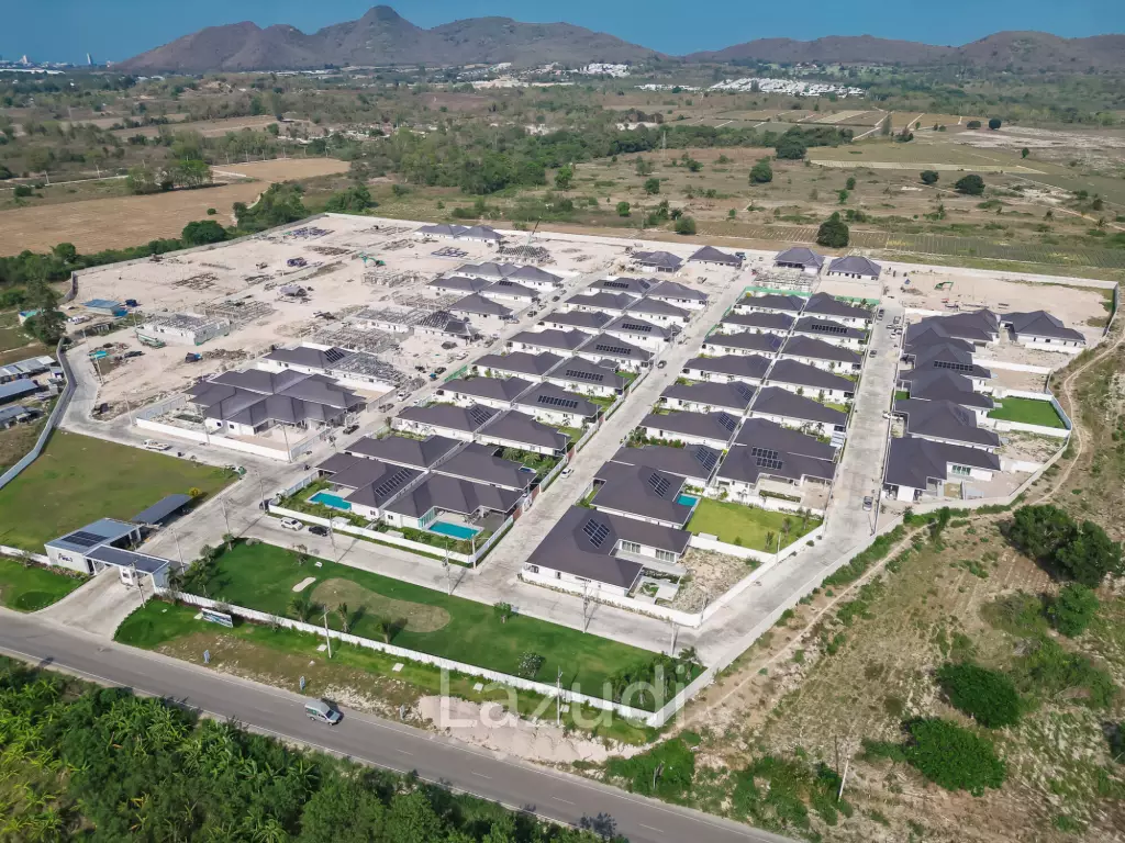 บ้านเดี่ยวสระว่ายน้ำส่วนตัว 194 ตร.ม. ทำเลทับใต้ หัวหิน บนที่ดิน 520 ตร.ม.