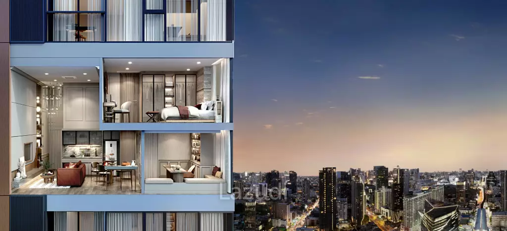 2 Bed 2 Bath Loft 75.96 SQ.M SHUSH Ratchathewi