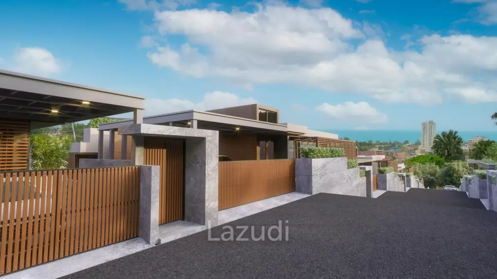 4 Bed 4 Bath 545 SQ.M Hightone Seaview Villas + Garden