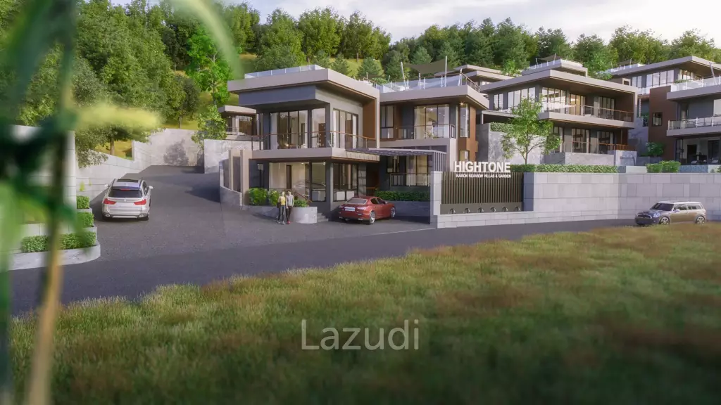 4 Bed 4 Bath 545 SQ.M Hightone Seaview Villas + Garden