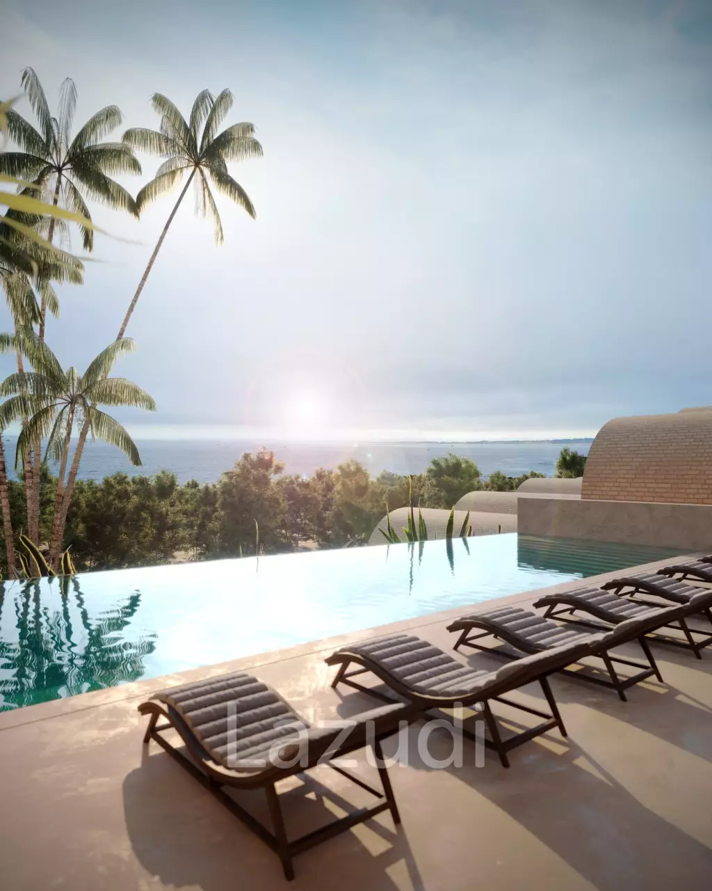 Studio 1 Bath 35 SQ.M  Sunny Ocean View