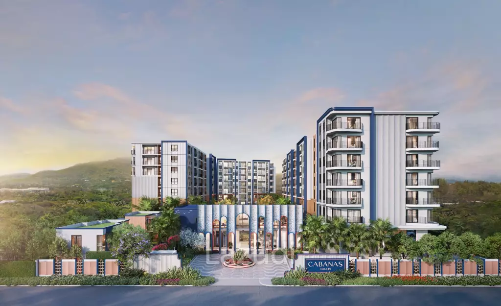 Cabanas Hua Hin – Spacious 2 Bedroom Condo 66.28 sq.m. | 2 Bedrooms | 2 Bathrooms