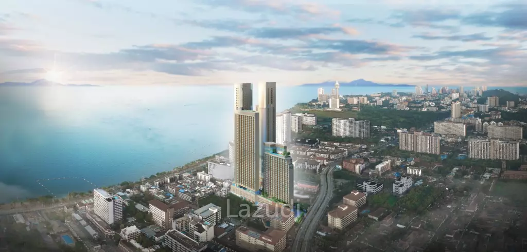 Studio 1 Bath 29.90 SQ.M Skypark Lucean Jomtien Pattaya Phase 1