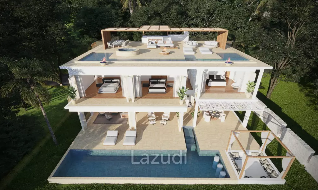 3 Beds 4 Baths 602 SQ.M. Cohiba Villas