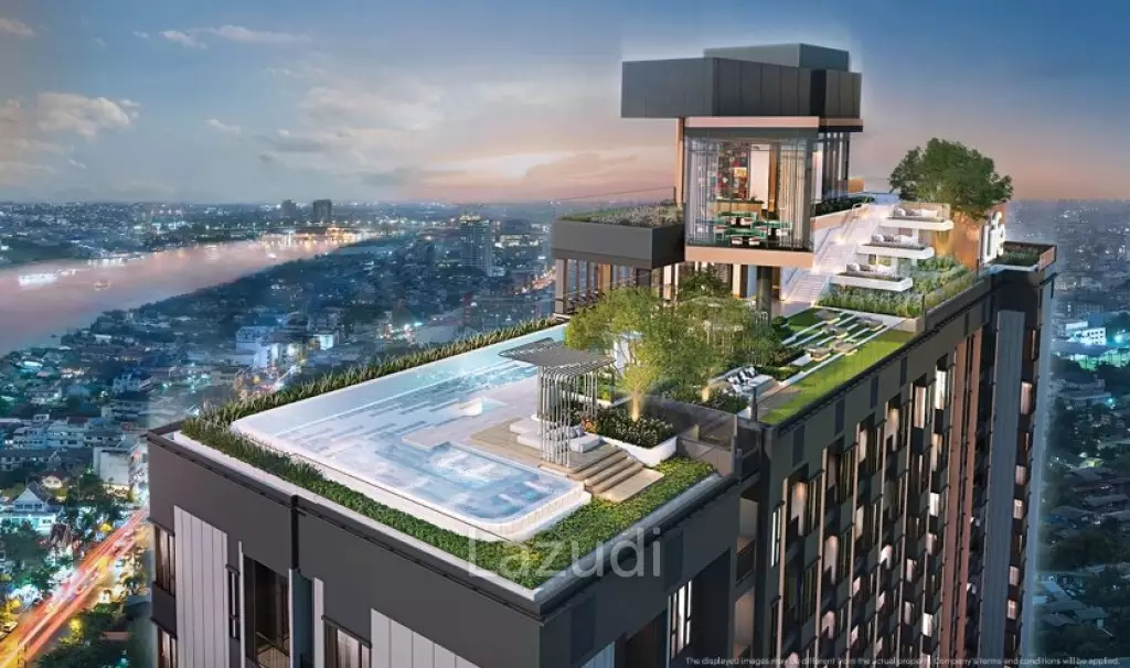 1 Bed 1 Bath 29.5 SQ.M Life Charoennakhon-Sathorn