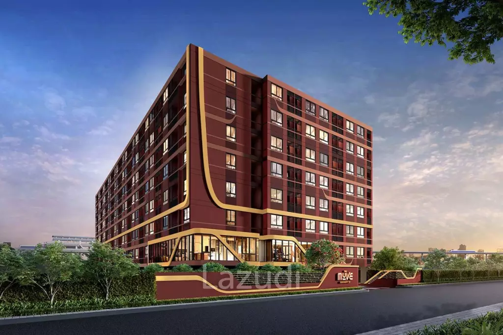 25 sqm 1 Bedroom Condo on 8th Floor at The Muve Sukhumvit 107 Samrong Nuea