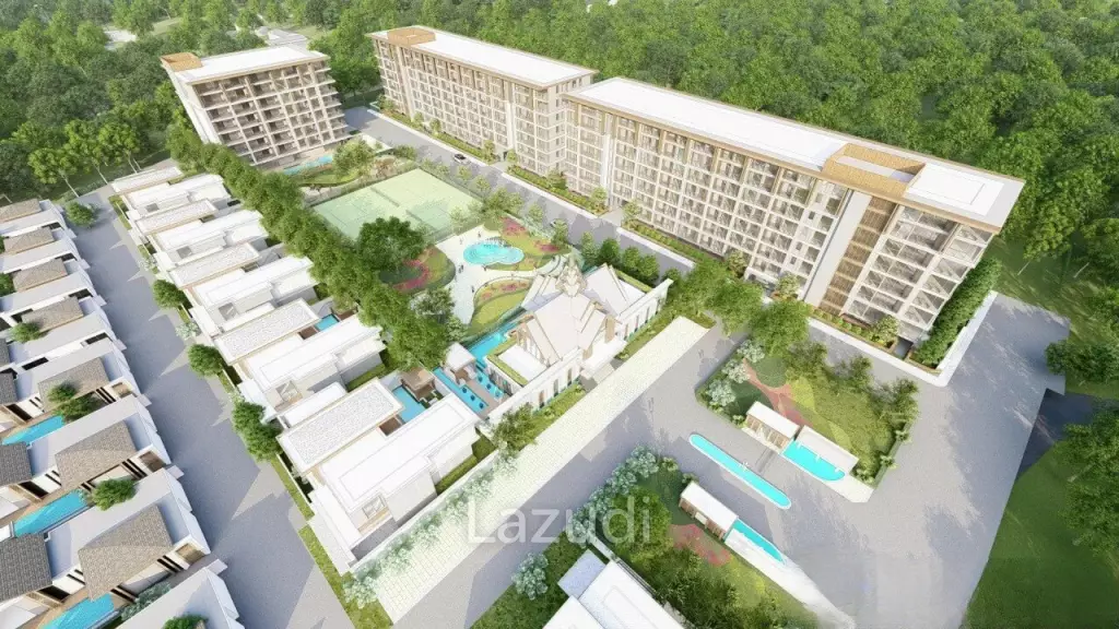 1 Bed 1 Bath 36 SQ.M The Ozone Oasis Condominium