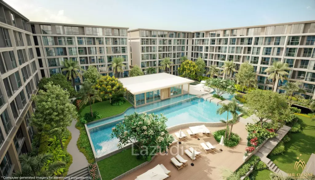 1 Bed 1 Bath 36 SQ.M The Ozone Oasis Condominium