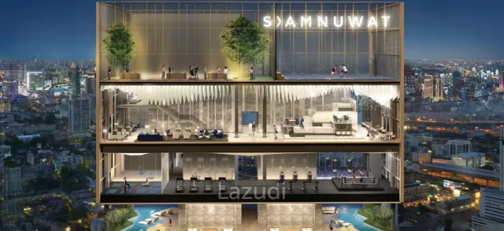 2 Bed 57.69  SQ.M Wish Signature II Midtown Siam